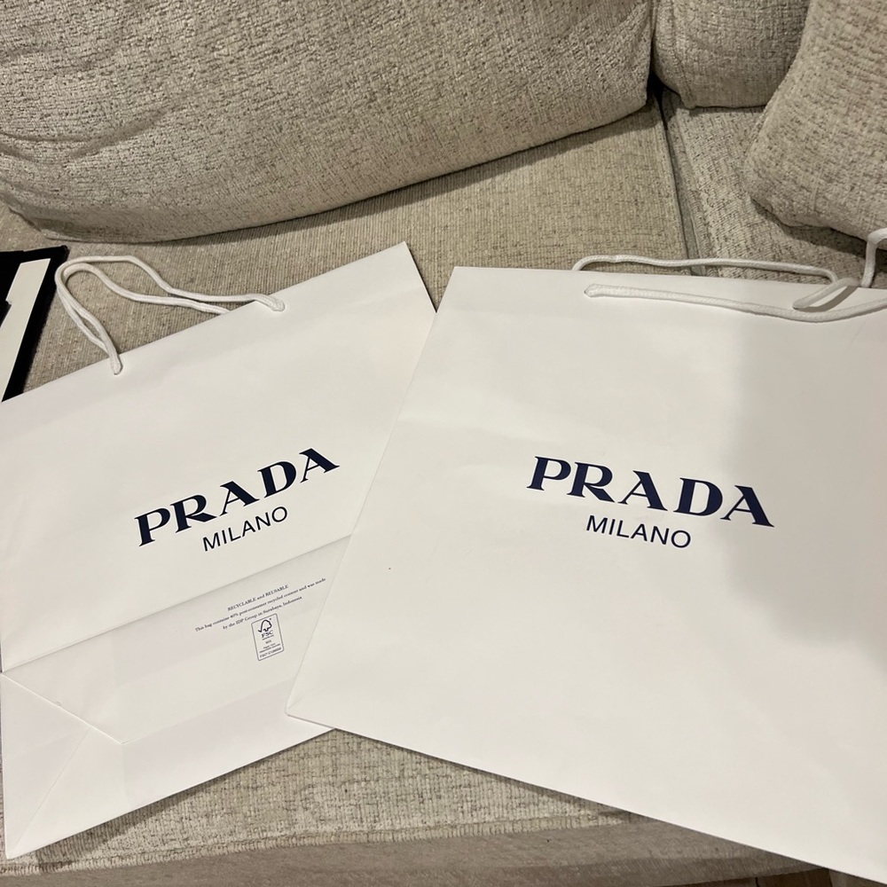 COPY - PRADA LARGE SHOPPING GIFT BAG
